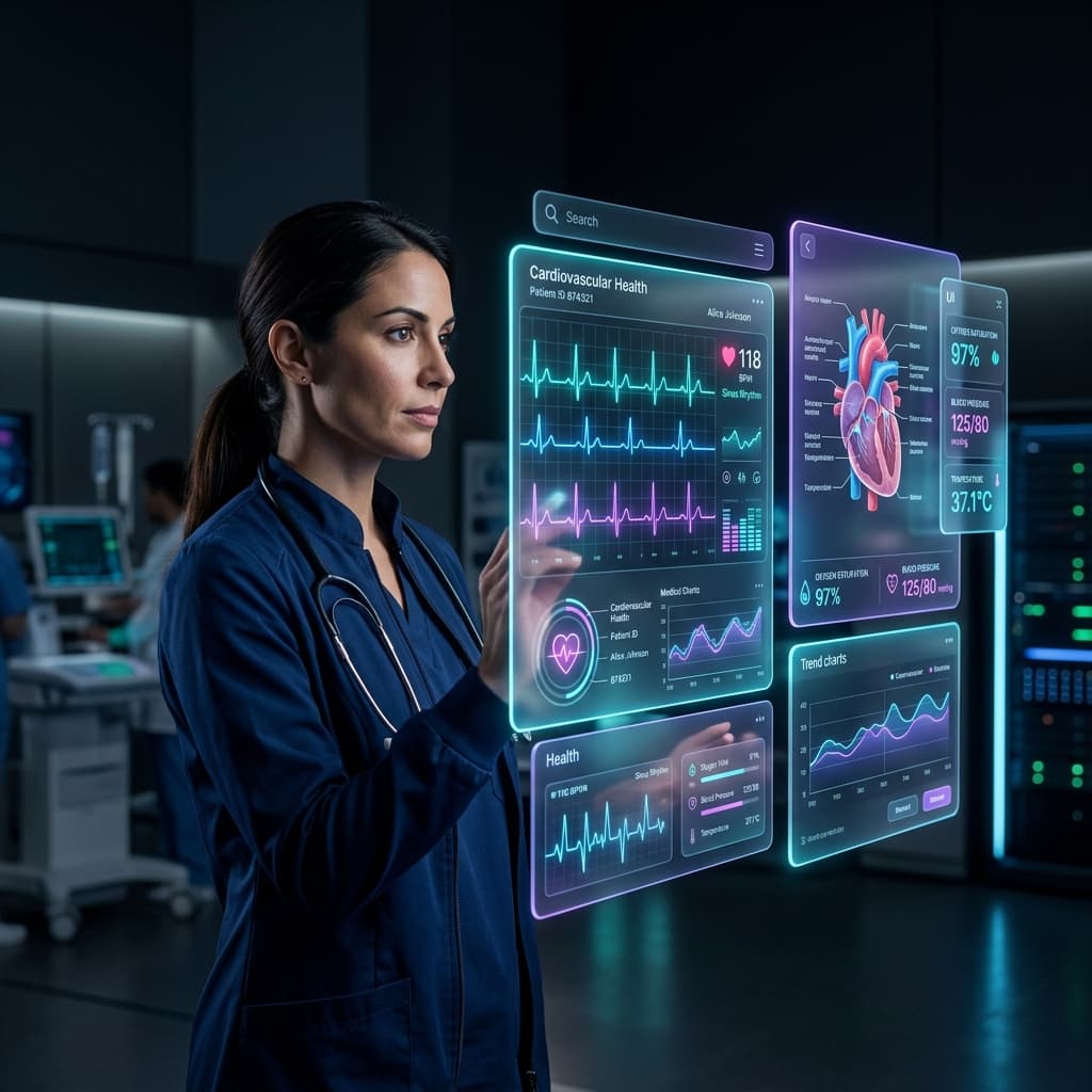 Premium Doctor Interface Mockup