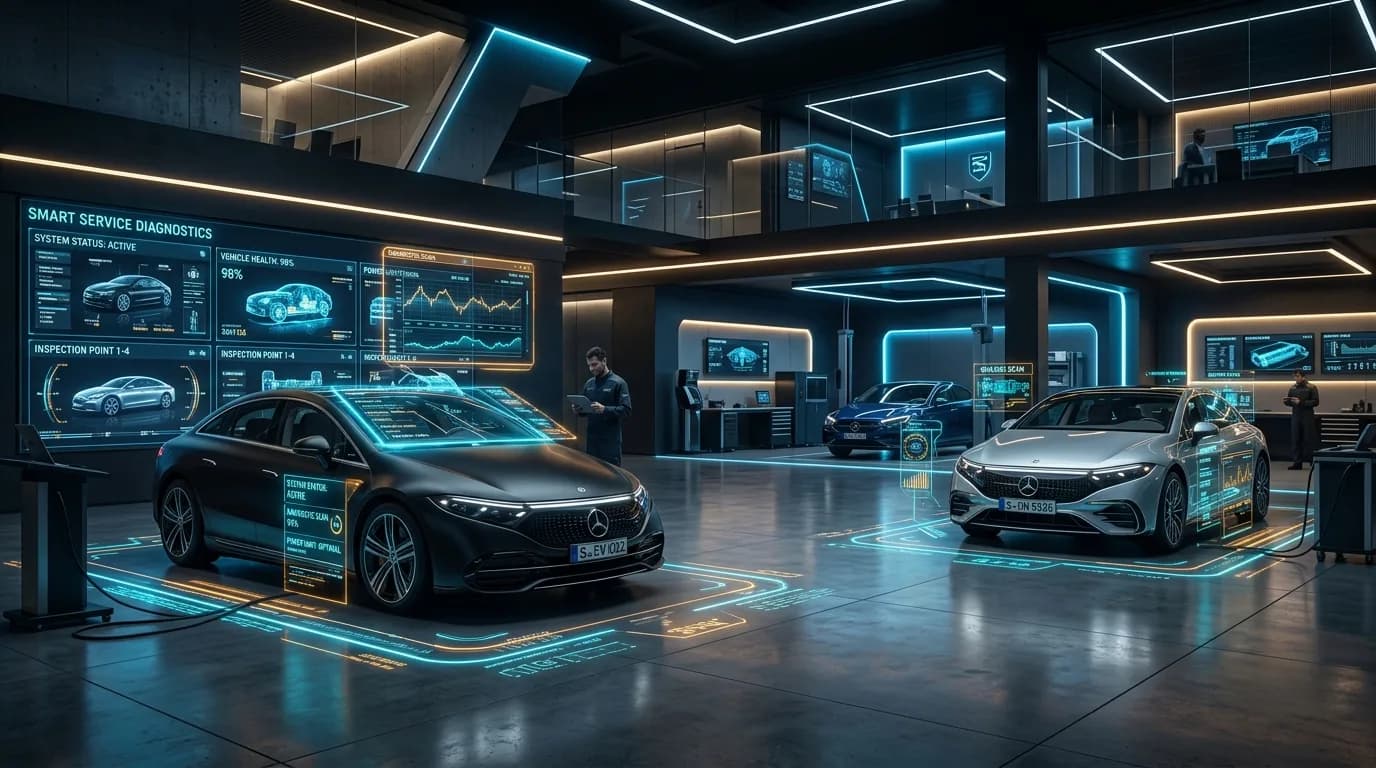 Automobile Dealership & Smart Service Workshop Command Center