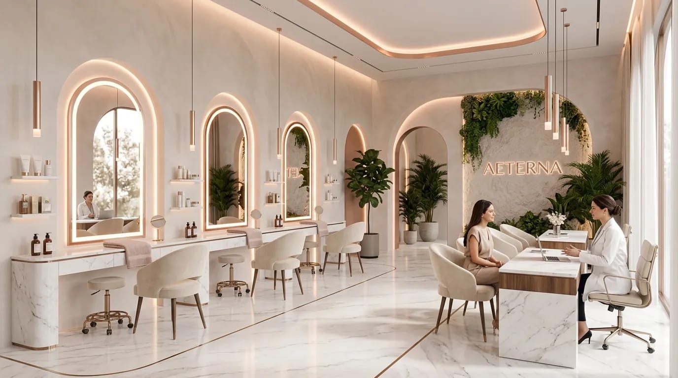 Luxury Aesthetic Skin Clinic and Modern Beauty Salon
