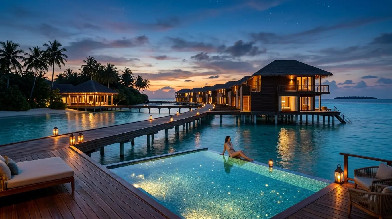 Luxury 5-Star Oceanfront Resort and Overwater Villas
