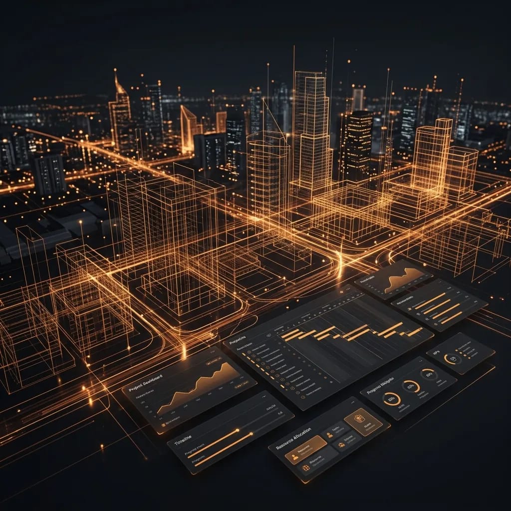 Modern Construction Jobsite Management and Cloud BIM Telematics Architecture