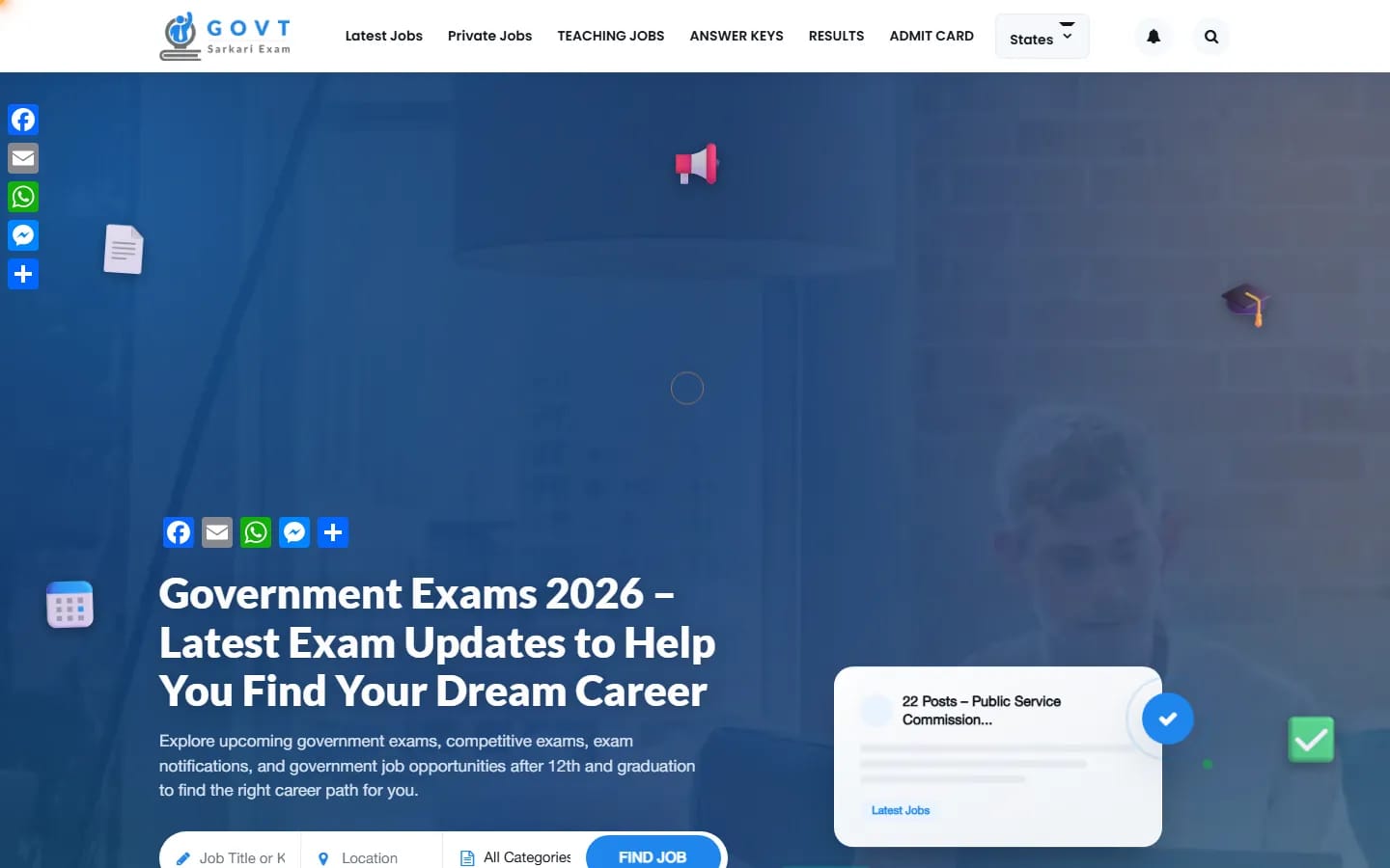 Govt Sarkari Exam Portal